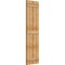 Ekena Millwork Joined Board-n-Batten Shutters, Rough Sawn Western Red Cedar, 21 1/2W x 75H, PR RBJ06S21X075RWR - alternate 4